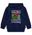 LEGO® Ninjago Hættetrøje - LWSaku - Dark Navy m. Print