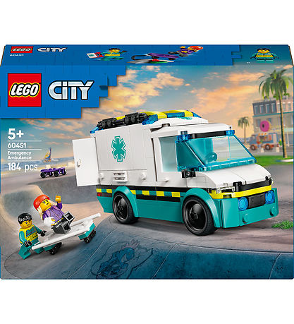 LEGO® City - Ambulance 60451 - 184 Dele
