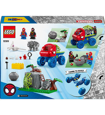 LEGO® Marvel - Team Spideys Dinotruck Redning 11199 - 136 Dele