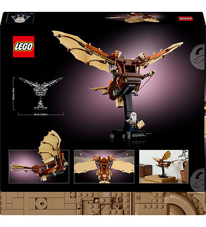 LEGO® Icons - Leonardo da Vincis flyvemaskine 10363 - 493 Dele