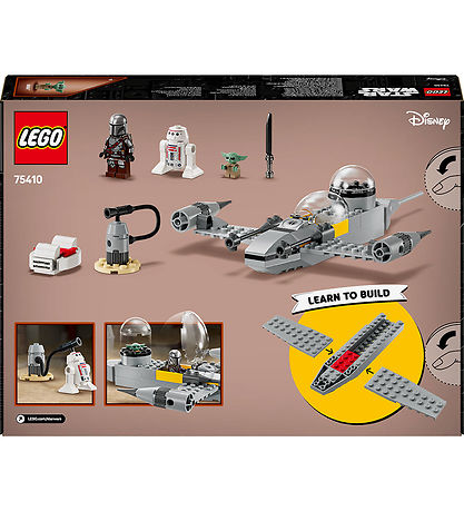 LEGO® Star Wars - Mando og Grogus N-1-stjerne... 75410 - 92 Dele