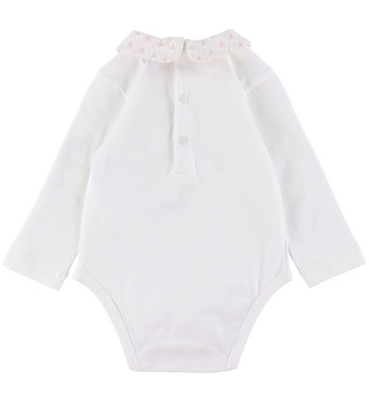 Emporio Armani Sparkedragt/Body l/æ - Hvid/Rosa m. Logoer