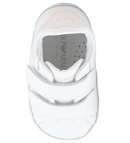 Emporio Armani Hjemmesko - Hvid m. Rosa