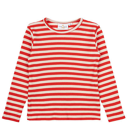 The New Bluse - Rib - TnstFro - Poppy Red Striped