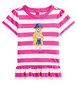 Polo Ralph Lauren T-shirt - Pink/Hvidstribet m. Bamse
