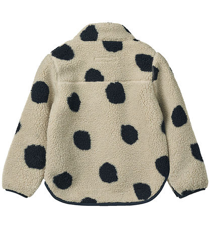 Liewood Fleecejakke - Noam - Spot Dots/Mist