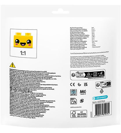 LEGO® DUPLO - Min Første Blomst Og Bi 30686 - 3-i-1 - 7 Dele
