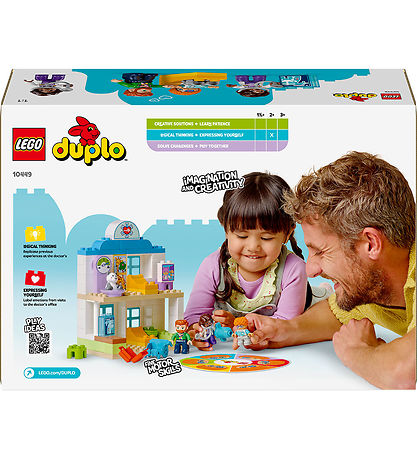 LEGO® DUPLO - Første Gang: Besøg Hos Lægen 10449 - 65 Dele