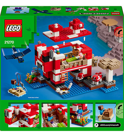 LEGO® Minecraft - Mooshroom-huset 21270 - 500 Dele