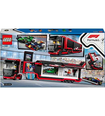 LEGO® City - F1®-lastbil m. F1®-biler 60445 - 1086 Dele