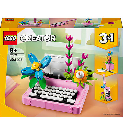 LEGO® Creator - Skrivemaskine med Bl... 31169 - 3-i-1 - 363 Dele