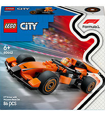 LEGO® City - F1® Rennfahrer mit McLaren Rennauto 60442 - 86 Teil