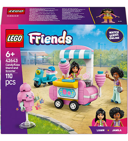 LEGO® Friends - Candyfloss-bod og Scooter 42643 - 110 Dele