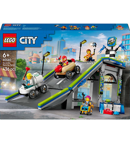 LEGO® City - Ingen Grænser: Racerbilrampe 60460 - 436 Dele