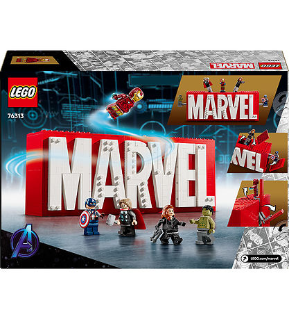 LEGO® Marvel - MARVEL-logo Og Minifigurer 76313 - 931 Dele