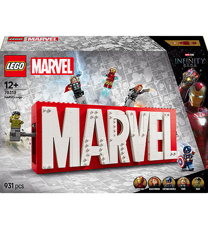 LEGO® Marvel - MARVEL-logo Og Minifigurer 76313 - 931 Dele
