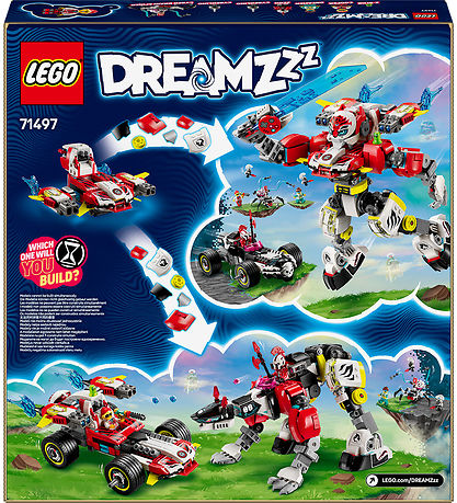 LEGO® DREAMZzz - Coopers Tiger-Mech Og Zero... 71497 - 1006 Dele