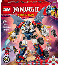 LEGO® Ninjago - Zanes Ultrakombirobot 71834 - 4-i-1 - 1187 Dele