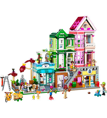 LEGO® Friends - HLC Lejligheder Og Butikker 42670 - 2040 Dele