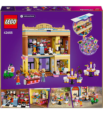 LEGO® Friends - Restaurant Og Kokkeskole 42655 - 896 Dele