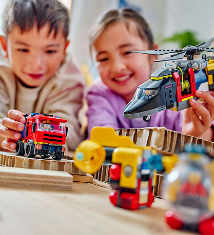 LEGO® City - Remix - Helikopter, Brandbil Og... 60462 - 874 Dele