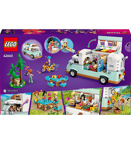 LEGO® Friends - Venskabs-autocamper på eventyr 42663 - 778 Dele