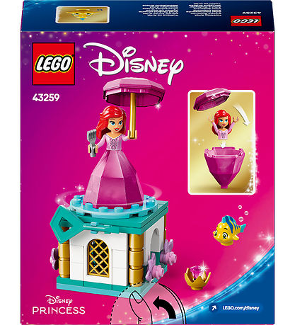 LEGO® Disney Princess - Snurrende Ariel 43259 - 93 Dele