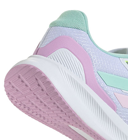 adidas Performance Sko - Runfalcon 5 J - Hvid/Mint/Pink