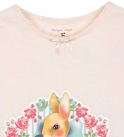Konges Sløjd Nattøj - 2-delt - Gio Bow - Soft Pink