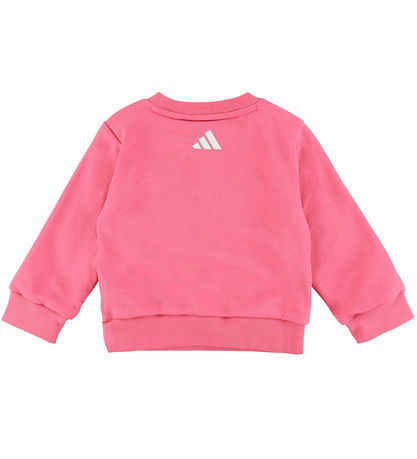 adidas Performance Sweatsæt - I FUN AOP JOG - PNKFUS/WHITE