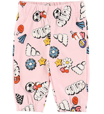 adidas Performance Sweatsæt - I FUN AOP JOG - PNKFUS/WHITE