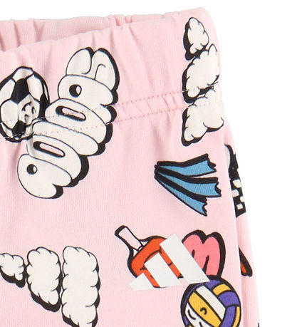 adidas Performance Sweatsæt - I FUN AOP JOG - PNKFUS/WHITE