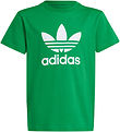 adidas Originals T-Shirt - Trefoil - Grøn