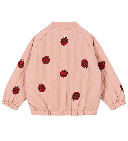 Konges Sløjd Termojakke - Juno Bomber - Mellow Rose m. Mariehøne