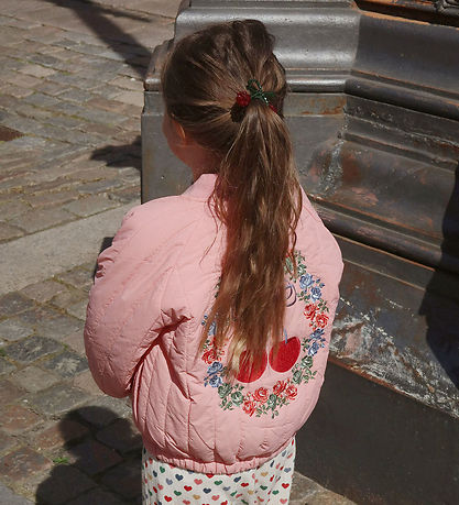 Konges Sløjd Termojakke - Juno Bomber - Strawberry Ice m. Print