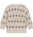 Hust and Claire Bluse - Strik - Bambus - Pos - Seagrass