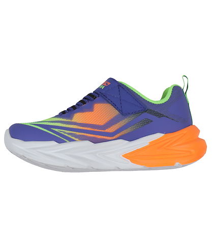 Skechers Sko m. Lys - Flex Glow Ultra - Blå/Multi