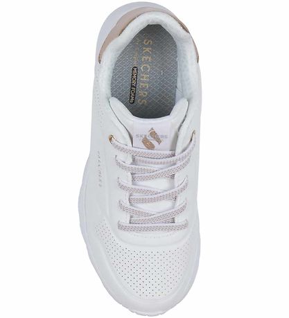 Skechers Sko - UNO Lite-Matallic Mode - Hvid