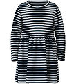 Name It Kjole - NmfVemma - Bright White/Dark Sapphire