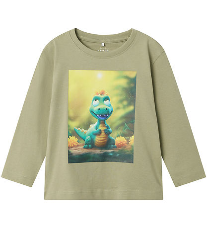 Name it Bluse - NmmVoto - Tea/Jungle Dino