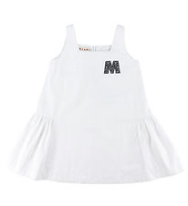 Robe Marni - Blanc av. Strass