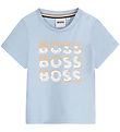 BOSS T-shirt - Persian Blue m. Print