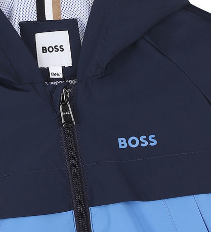 BOSS Sommerjakke - Navy/Blå