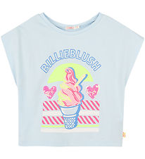 Billieblush T-shirt - Ice Water m. Print/Glimmer