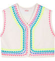 Billieblush Vest - Ivory m. Neon