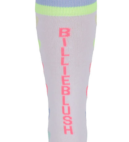 Billieblush Knæstrømper- Hvid m. Hjerter