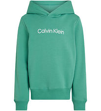 Calvin Klein Hættetrøje - Inst. Logo - Bahama Green