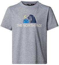 The North Face T-shirt - Kid Graphic - Gråmeleret m. Print