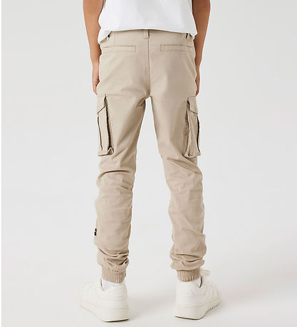 Name It Bukser - Noos - Cargo - NkmRyan - Oxford Tan