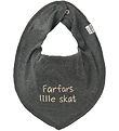 Name It Teething Bib - NbnYatte - Dark Grey Melange
